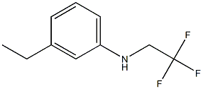 3-ethyl-N-(2,2,2-trifluoroethyl)aniline 结构式