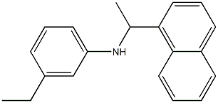 3-ethyl-N-[1-(naphthalen-1-yl)ethyl]aniline Structure