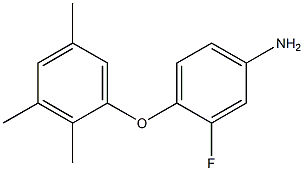 3-fluoro-4-(2,3,5-trimethylphenoxy)aniline Struktur
