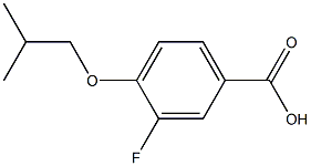 3-fluoro-4-(2-methylpropoxy)benzoic acid