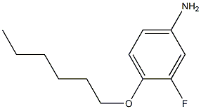 3-fluoro-4-(hexyloxy)aniline Structure