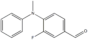 3-fluoro-4-[methyl(phenyl)amino]benzaldehyde|