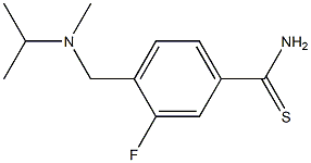 3-fluoro-4-{[isopropyl(methyl)amino]methyl}benzenecarbothioamide