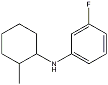 3-fluoro-N-(2-methylcyclohexyl)aniline 化学構造式