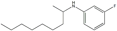 3-fluoro-N-(nonan-2-yl)aniline 化学構造式