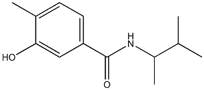 3-hydroxy-4-methyl-N-(3-methylbutan-2-yl)benzamide Structure