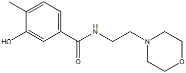 3-hydroxy-4-methyl-N-[2-(morpholin-4-yl)ethyl]benzamide