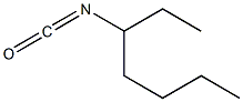 3-isocyanatoheptane Struktur