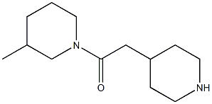  3-methyl-1-(piperidin-4-ylacetyl)piperidine