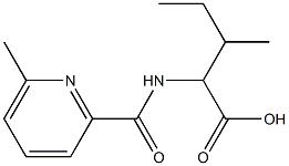 3-methyl-2-{[(6-methylpyridin-2-yl)carbonyl]amino}pentanoic acid