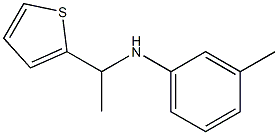 3-methyl-N-[1-(thiophen-2-yl)ethyl]aniline