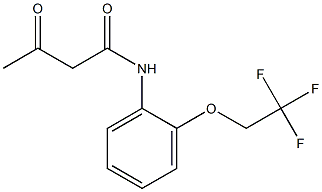 3-oxo-N-[2-(2,2,2-trifluoroethoxy)phenyl]butanamide