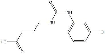 4-({[(3-chlorophenyl)amino]carbonyl}amino)butanoic acid