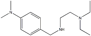 4-({[2-(diethylamino)ethyl]amino}methyl)-N,N-dimethylaniline Structure