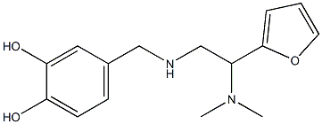 4-({[2-(dimethylamino)-2-(furan-2-yl)ethyl]amino}methyl)benzene-1,2-diol
