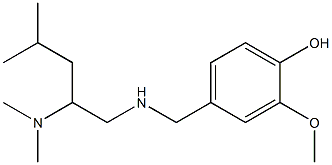 4-({[2-(dimethylamino)-4-methylpentyl]amino}methyl)-2-methoxyphenol