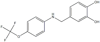 4-({[4-(trifluoromethoxy)phenyl]amino}methyl)benzene-1,2-diol