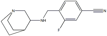  4-({1-azabicyclo[2.2.2]octan-3-ylamino}methyl)-3-fluorobenzonitrile