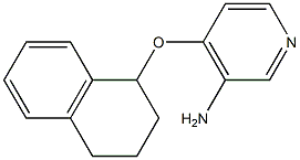 4-(1,2,3,4-tetrahydronaphthalen-1-yloxy)pyridin-3-amine