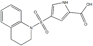 4-(1,2,3,4-tetrahydroquinoline-1-sulfonyl)-1H-pyrrole-2-carboxylic acid