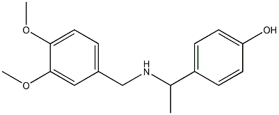 4-(1-{[(3,4-dimethoxyphenyl)methyl]amino}ethyl)phenol