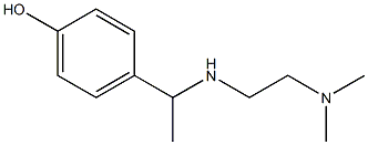 4-(1-{[2-(dimethylamino)ethyl]amino}ethyl)phenol|