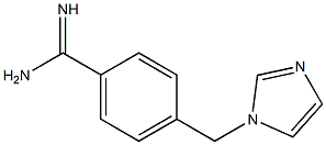 4-(1H-imidazol-1-ylmethyl)benzenecarboximidamide,,结构式