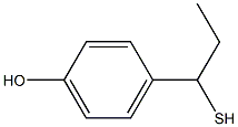 4-(1-sulfanylpropyl)phenol Structure