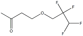 4-(2,2,3,3-tetrafluoropropoxy)butan-2-one Struktur