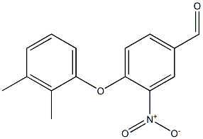 4-(2,3-dimethylphenoxy)-3-nitrobenzaldehyde|