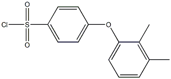 4-(2,3-dimethylphenoxy)benzene-1-sulfonyl chloride,,结构式