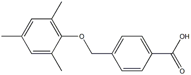 4-(2,4,6-trimethylphenoxymethyl)benzoic acid