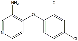 4-(2,4-dichlorophenoxy)pyridin-3-amine Structure
