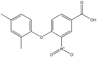  4-(2,4-dimethylphenoxy)-3-nitrobenzoic acid