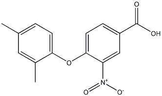 4-(2,4-dimethylphenoxy)-3-nitrobenzoic acid