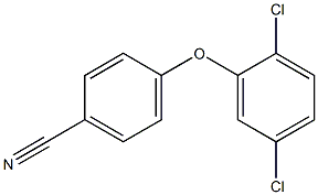 4-(2,5-dichlorophenoxy)benzonitrile 结构式