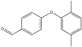 4-(2,5-dimethylphenoxy)benzaldehyde Structure