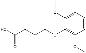  4-(2,6-dimethoxyphenoxy)butanoic acid