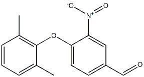 4-(2,6-dimethylphenoxy)-3-nitrobenzaldehyde
