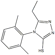 4-(2,6-dimethylphenyl)-5-ethyl-4H-1,2,4-triazole-3-thiol|