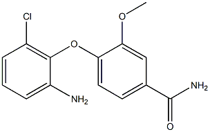 4-(2-amino-6-chlorophenoxy)-3-methoxybenzamide