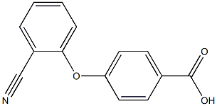 4-(2-cyanophenoxy)benzoic acid|