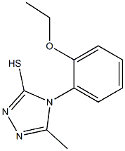 4-(2-ethoxyphenyl)-5-methyl-4H-1,2,4-triazole-3-thiol Structure