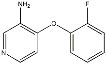 4-(2-fluorophenoxy)pyridin-3-amine