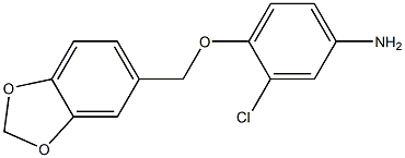 4-(2H-1,3-benzodioxol-5-ylmethoxy)-3-chloroaniline