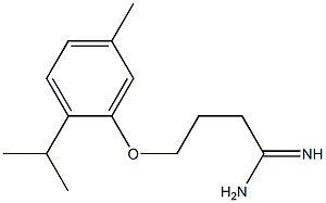 4-(2-isopropyl-5-methylphenoxy)butanimidamide