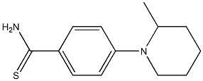 4-(2-methylpiperidin-1-yl)benzene-1-carbothioamide