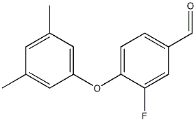 4-(3,5-dimethylphenoxy)-3-fluorobenzaldehyde