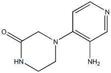 4-(3-aminopyridin-4-yl)piperazin-2-one Structure