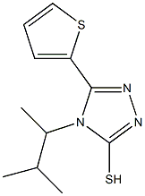 4-(3-methylbutan-2-yl)-5-(thiophen-2-yl)-4H-1,2,4-triazole-3-thiol